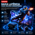 Fone de Ouvido Sem Fio Lenovo LP40 Original | Bluetooth 5.0 | TWS | Controle por Toque | Som Estéreo Hi-Fi | Ideal para Esportes | Compatível com Android e iPhone.